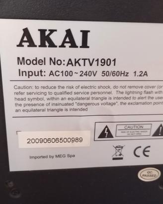 TV AKAI, AKTV1901