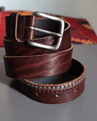 Cintura pelle Sisley 