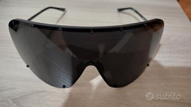 Occhiali da sole Rick Owens modello Mask Black-Bla