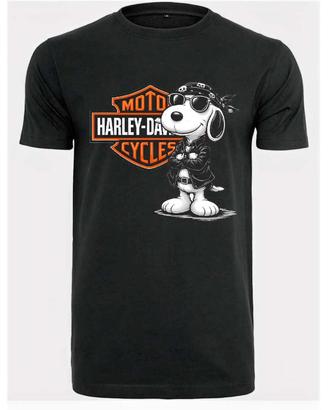 T-shirt Harley Davidson Snoopy - Taglia S