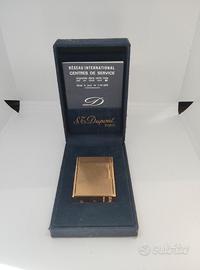 accendino S.T. Dupont Ligne 1 1976 placcato oro