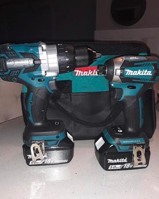 Kit Makita trapano a percussione + avvitatore