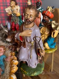 Personaggi presepe cartapesta 30 cm