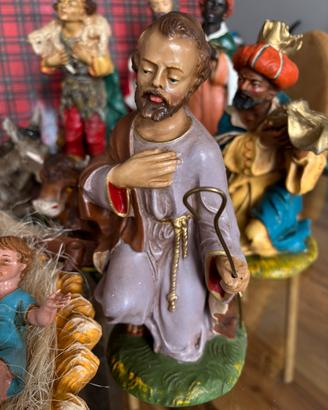 Personaggi presepe cartapesta 30 cm