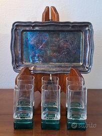 Bicchierini vintage, Luigi Bormioli, anni '80