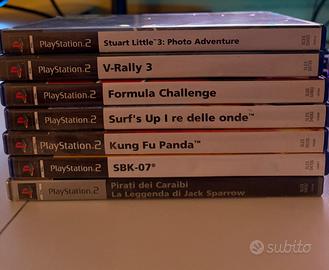 Lotto 7 giochi originali PlayStation 2