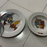 Piatti tom e jerry da collezione nuovi