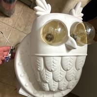 N*2 Lampade da muro a forma di Gufo