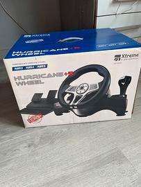 Volante e pedali per Playstation(Hurricane wheel)