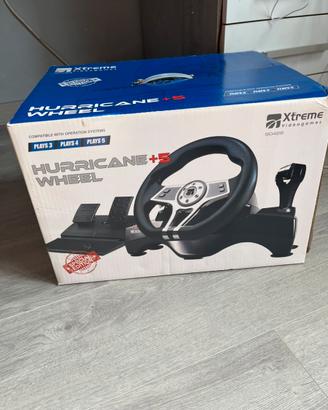 Volante e pedali per Playstation(Hurricane wheel)