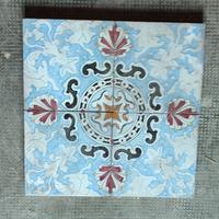 MATTONELLE ANTICHE RIGGIOLE dipinte a mano