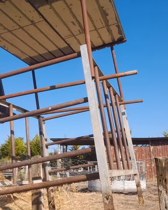 Porta balloni per bovini cavalli e pecore