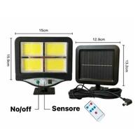 faro solare 128 led con sensori di movimento 