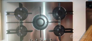 Piano cottura in acciaio inox HOTPOINT/Ariston 