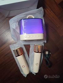 altoparlante portatile bluetooth per karaoke 2 mic