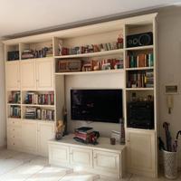 Libreria in legno massello