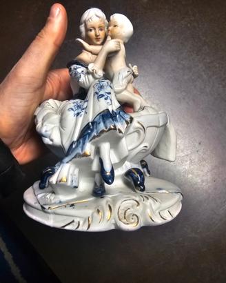 statua capodimonte in biscuits