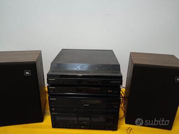 Impianto stereo vintage