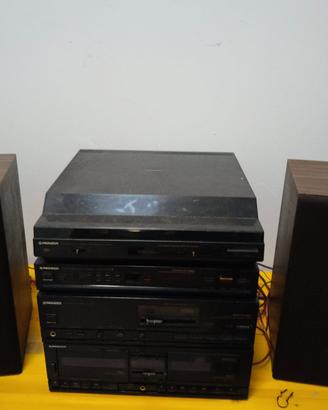 Impianto stereo vintage