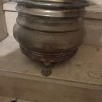 Porta vaso in ottone 