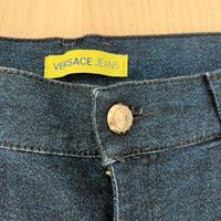 Versace Jeans denim blu lurex tg 42