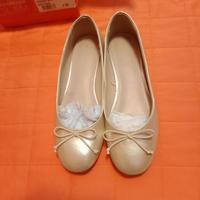 Scarpe Ballerina Dorate
