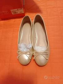 Scarpe Ballerina Dorate