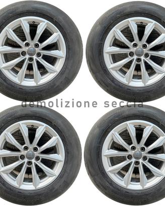 n. 04 CERCHI Gomme 17°p - AUDI Q5 originali