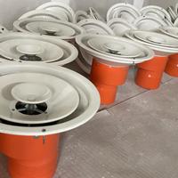 DIFFUSORE CIRCOLARE A CONI REGOLABILI dm 33.5