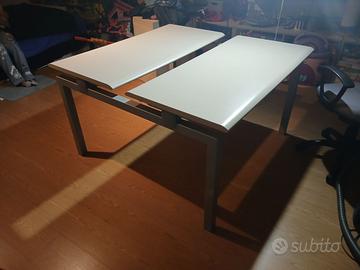 tavolo scrivania doppio piano