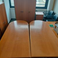 MOBILI UFFICIO + SCRIVANIE + SEDIE + LAMPADE