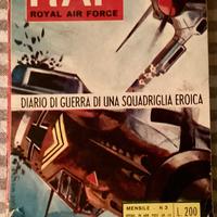 Fumetto RAF Royal Air Force N.3 1973 Diario guerra