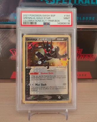 Greninja Gold star PSA9