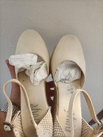 espadrillas colore crema