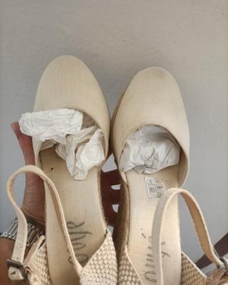 espadrillas colore crema