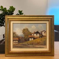 Quadro su tela d’autore Vista Alpina
