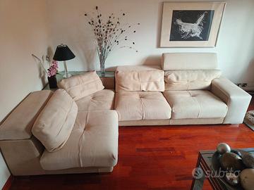 Divano in vera pelle