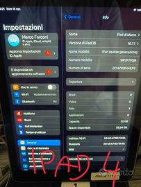 iPad 5ª generazione 32 GB, display danneggiato