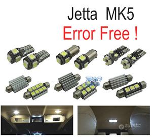 KIT 17 LAMPADE LED INTERNE PER VOLKSWAGEN VW JETTA