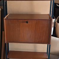 Libreria modulare vintage stile Svedese Anni 60