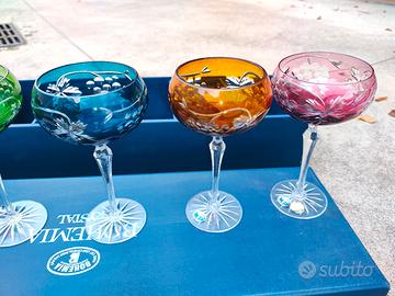 Calice Cristallo di Bohemia 