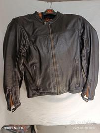Giacca moto in pelle IXON