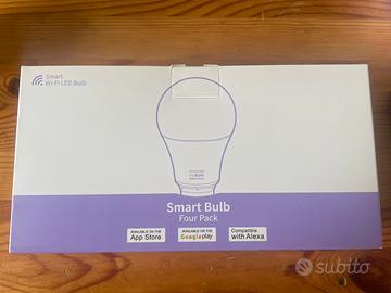 4 lampadine smart rgb 9w