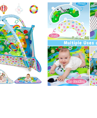 Tappeto da Gioco con Arco, Palestrina Neonato Mult
