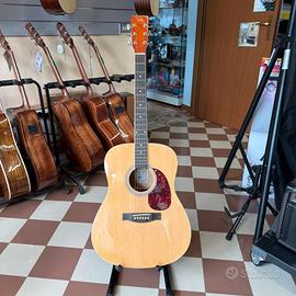 VGS D-10 Natural Usata - Chitarra Acustica Dreadno