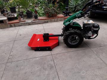 Motocoltivatore ferrari 338 con trincia a catene
