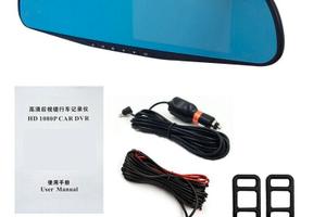 SPECCHIETTO RETROVISORE DASH CAM MONITOR DVR VIDEO