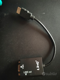 Cavo HDMI a VGA e HDMI a RCA