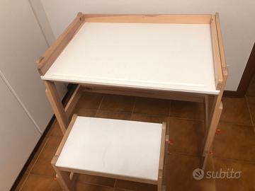 Scrivania (Modelo Flesit Ikea)in legno per bambini