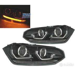 FARI VOLKSWAGEN VW POLO 6 2G 17- DINAMICI LED FOND